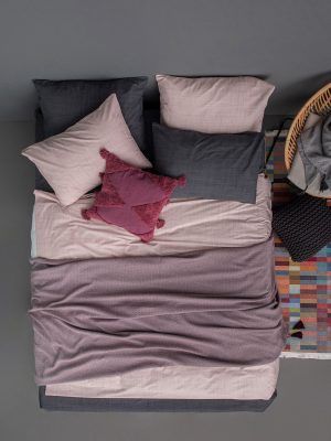 Palamaiki Σεντόνι Μονό Mix & Match LINA PINK Χωρίς Λάστιχο