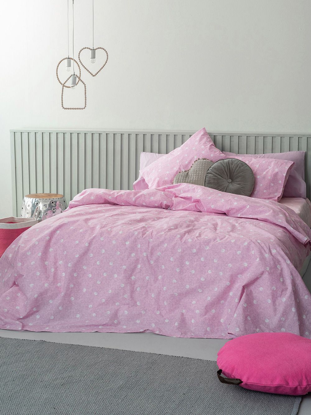 Palamaiki Σετ Υπέρδιπλα Σεντόνια Fleck 240x260 FLECK LILAC