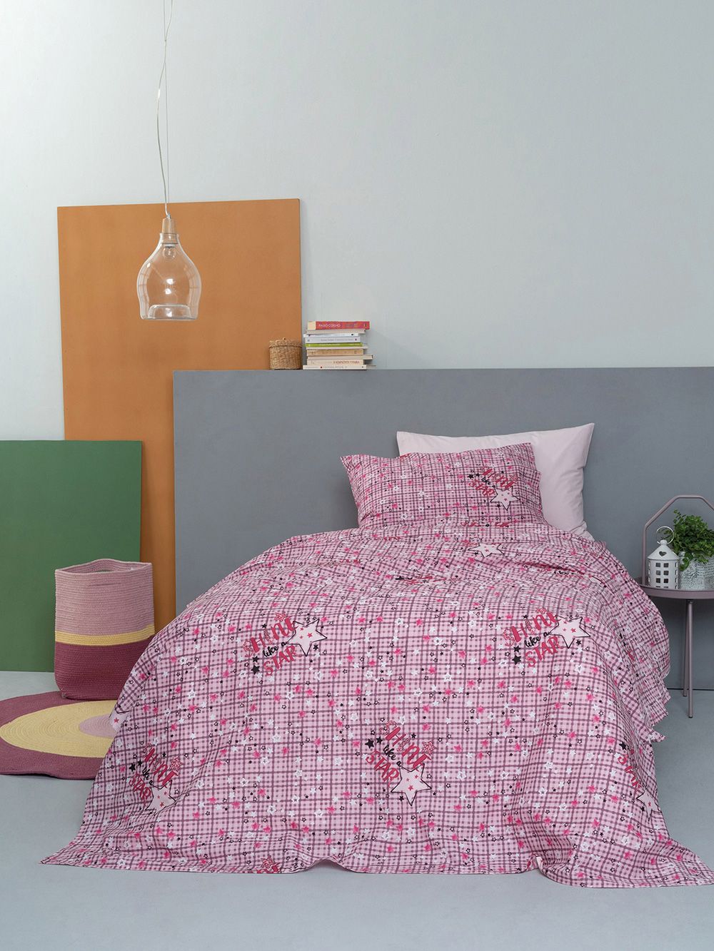 Palamaiki Παπλωμα Μονό Luminous 160x240 CLUSTER LILAC