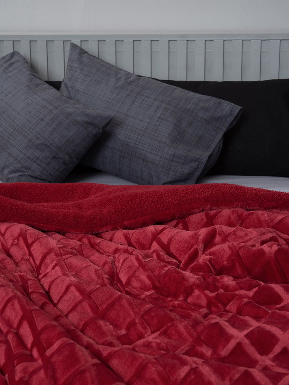 Palamaiki Κουβερτοπαπλωμα King Size 240x260 NADINE RED - Image 2