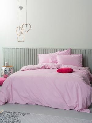 Palamaiki Παπλωματοθήκη Υπέρδιπλη 230x240 PON-PON LILAC