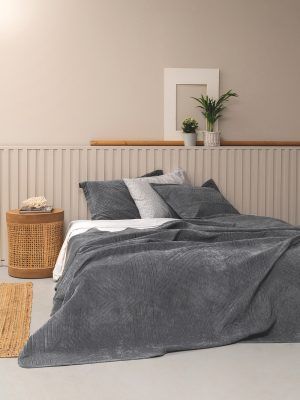 Palamaiki Κουβερλι Υπέρδιπλο 220x240 DIZZA GREY