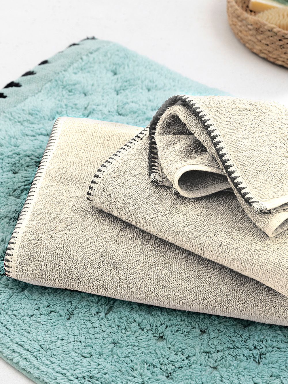 Palamaiki Σετ Πετσετες Towels Collection BROOKLYN BEIGE