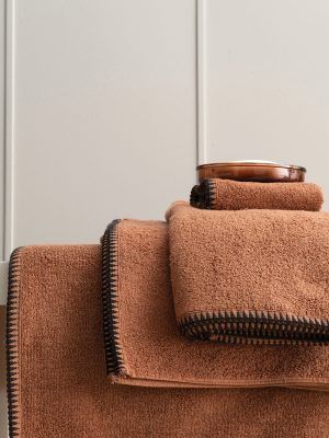 Palamaiki Πετσέτα Προσώπου Towels Collection 50x90 BROOKLYN TAN