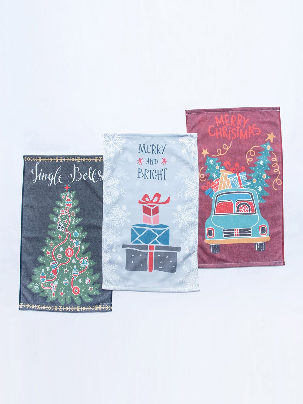 Palamaiki Σετ 3 Πετσέτες Κουζινας Christmas Collection 40x60 KD5