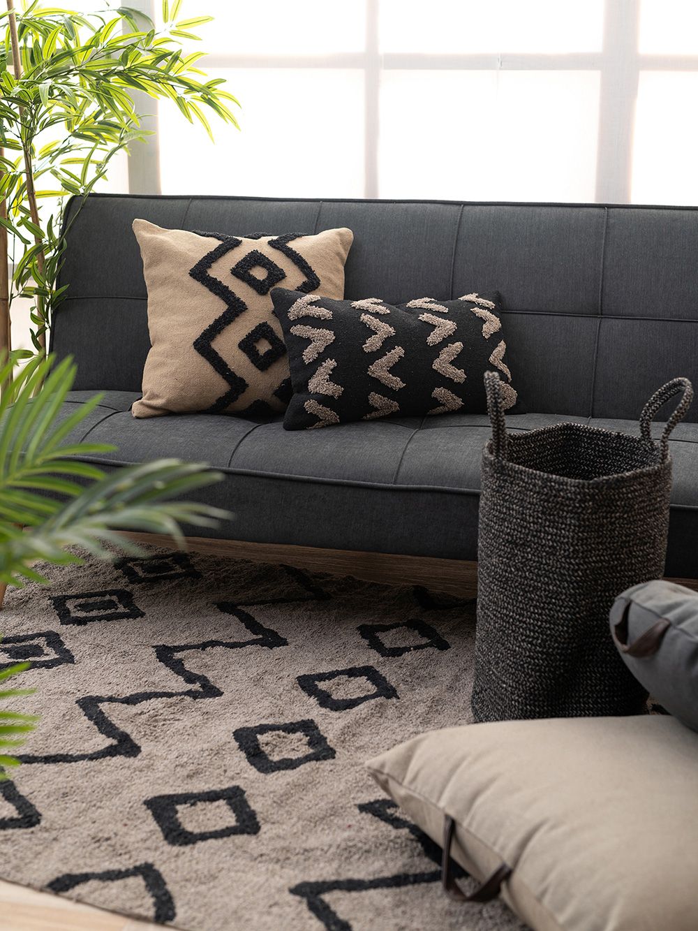 Palamaiki Διακοσμητική Μαξιλαροθήκη Home Décor 30x50 MAT KHAKI - Image 2