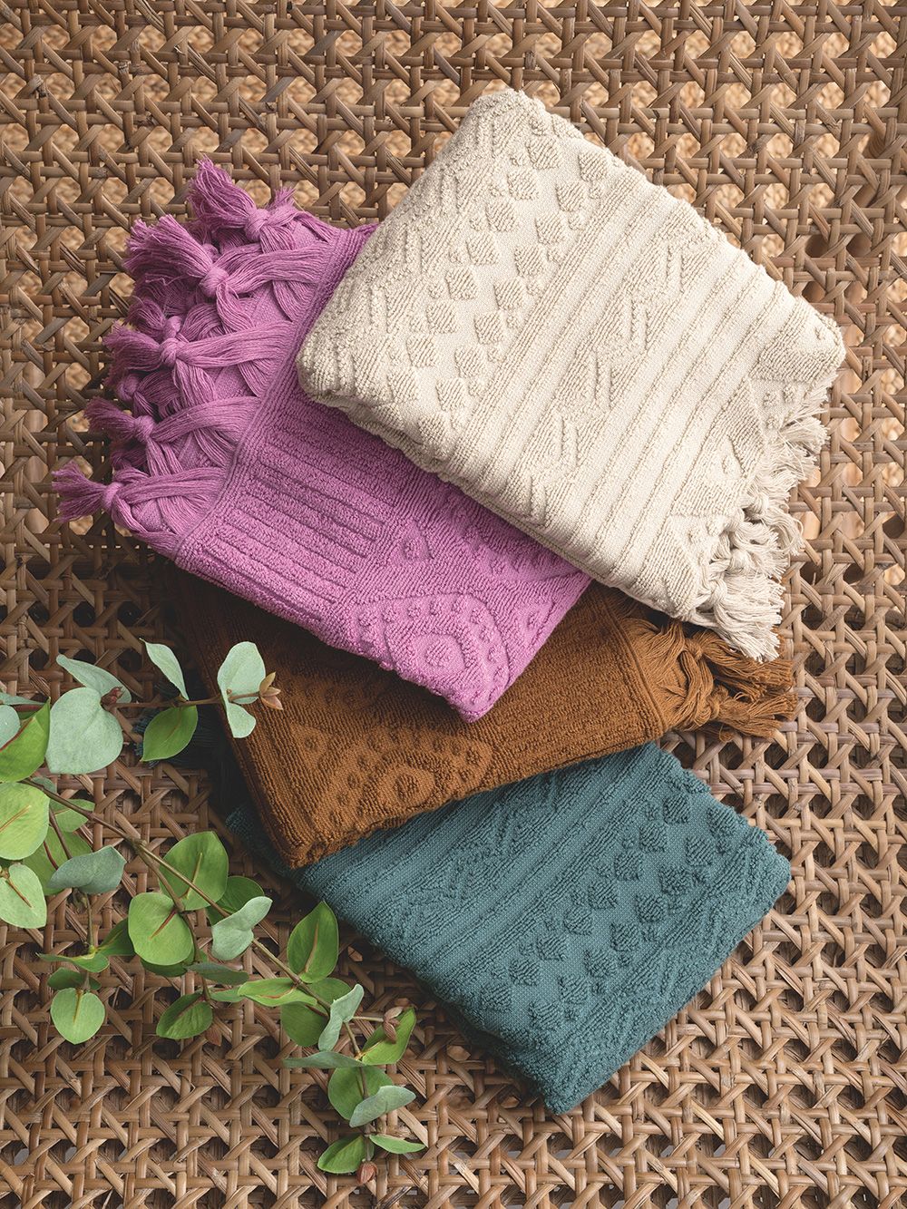 Palamaiki Πετσέτα Προσώπου Towels Collection 50x90 ANNIA ORCHID - Image 2
