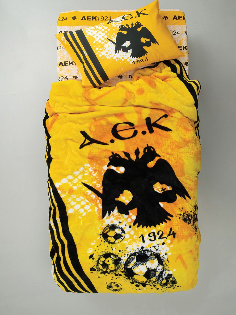 Palamaiki Κουβέρτα Βελουτέ Aek 1924 155x215 AEK VELOUR/3