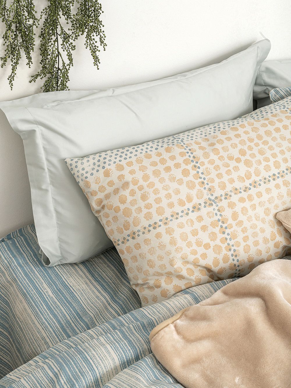 Palamaiki Σετ Μονά Σεντόνια Fashion Life 170x260 FL6176 Με Λάστιχο - Image 2