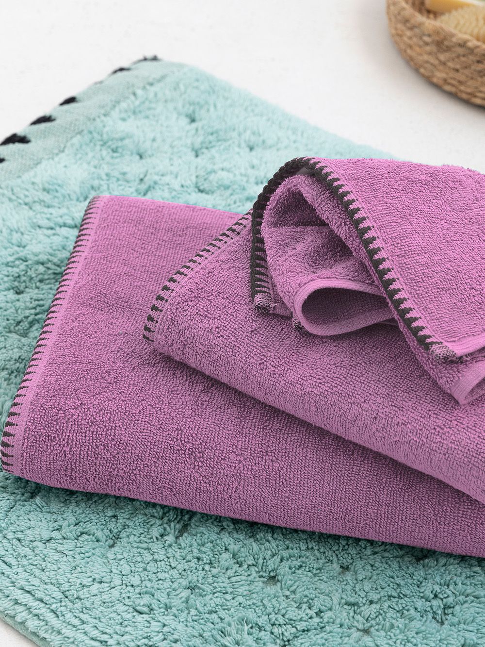 Palamaiki Σετ Πετσετες Towels Collection BROOKLYN VIOLET