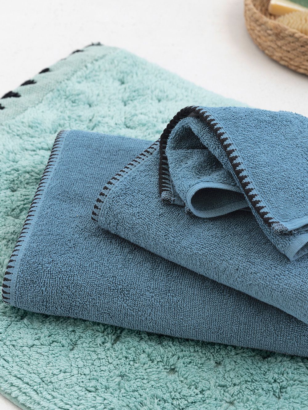 Palamaiki Πετσέτα Χεριών Towels Collection 30x50 BROOKLYN DENIM