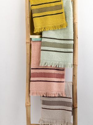 Palamaiki Σετ Πετσέτες (30X50, 50X90, 70X140) NEPAL GRASS