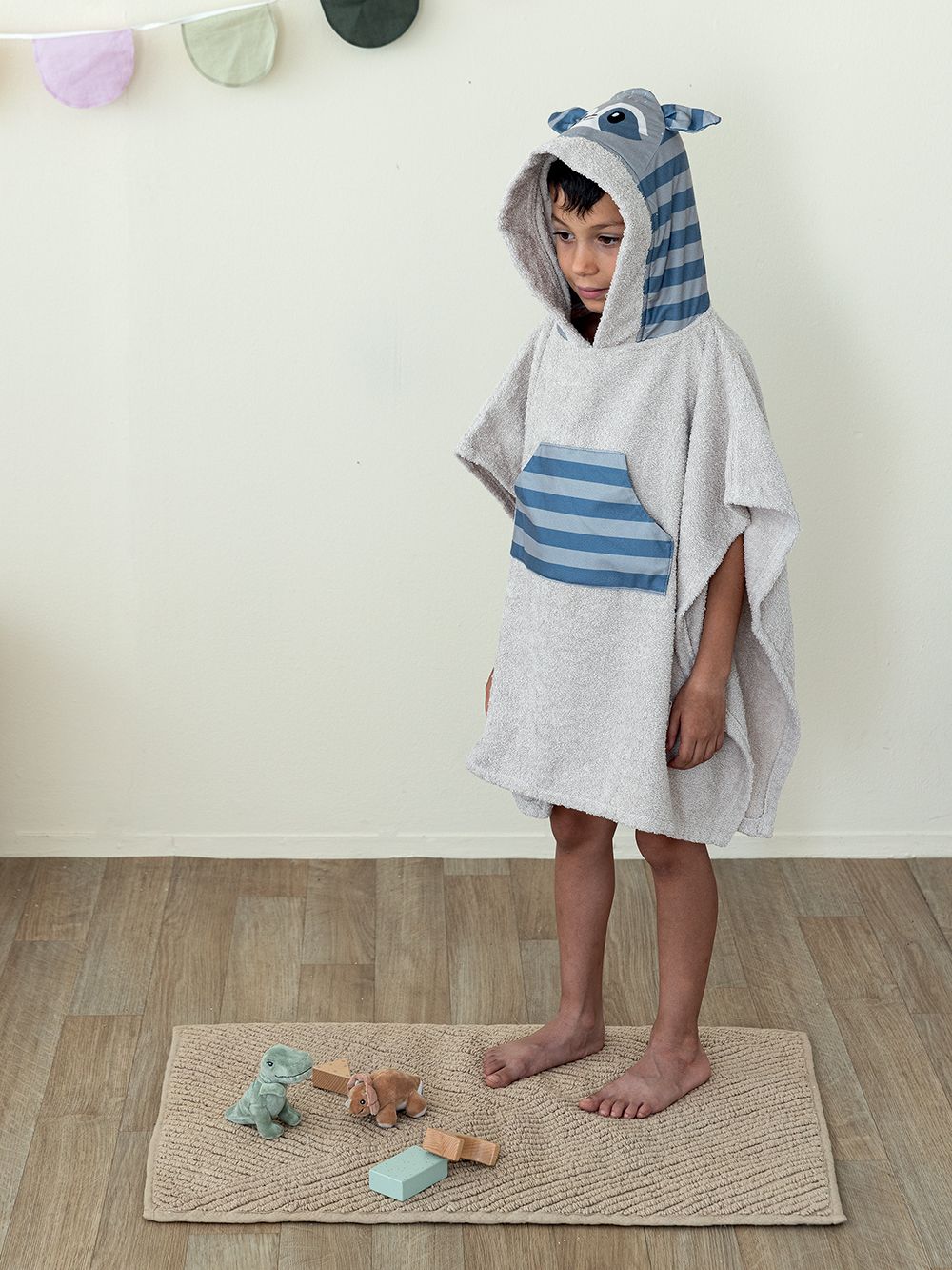 Palamaiki Poncho Kids Bath RACOON