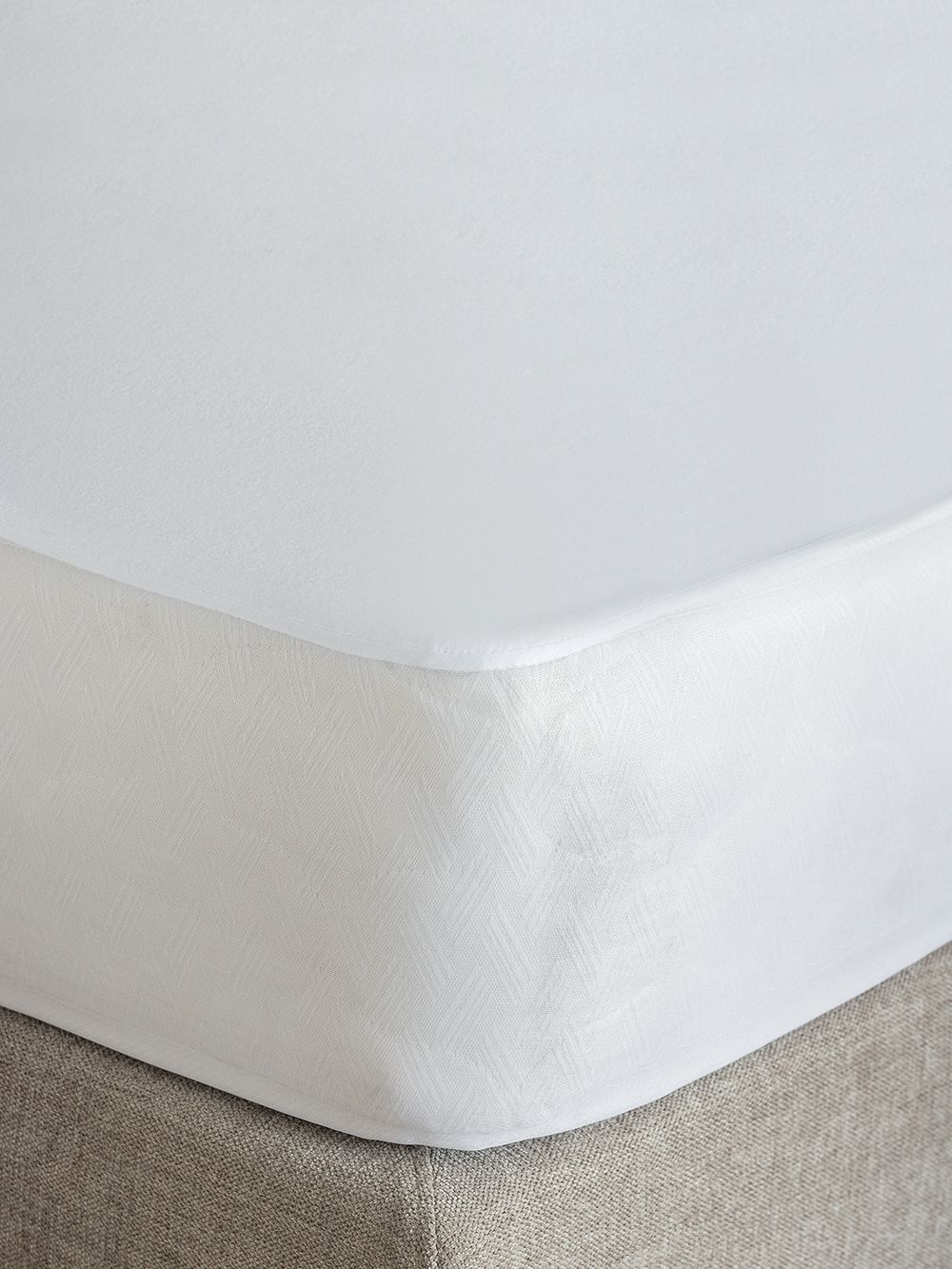 Palamaiki Κάλυμμα Μονό White Comfort 90x200+35 JERSEY WATERPROOF