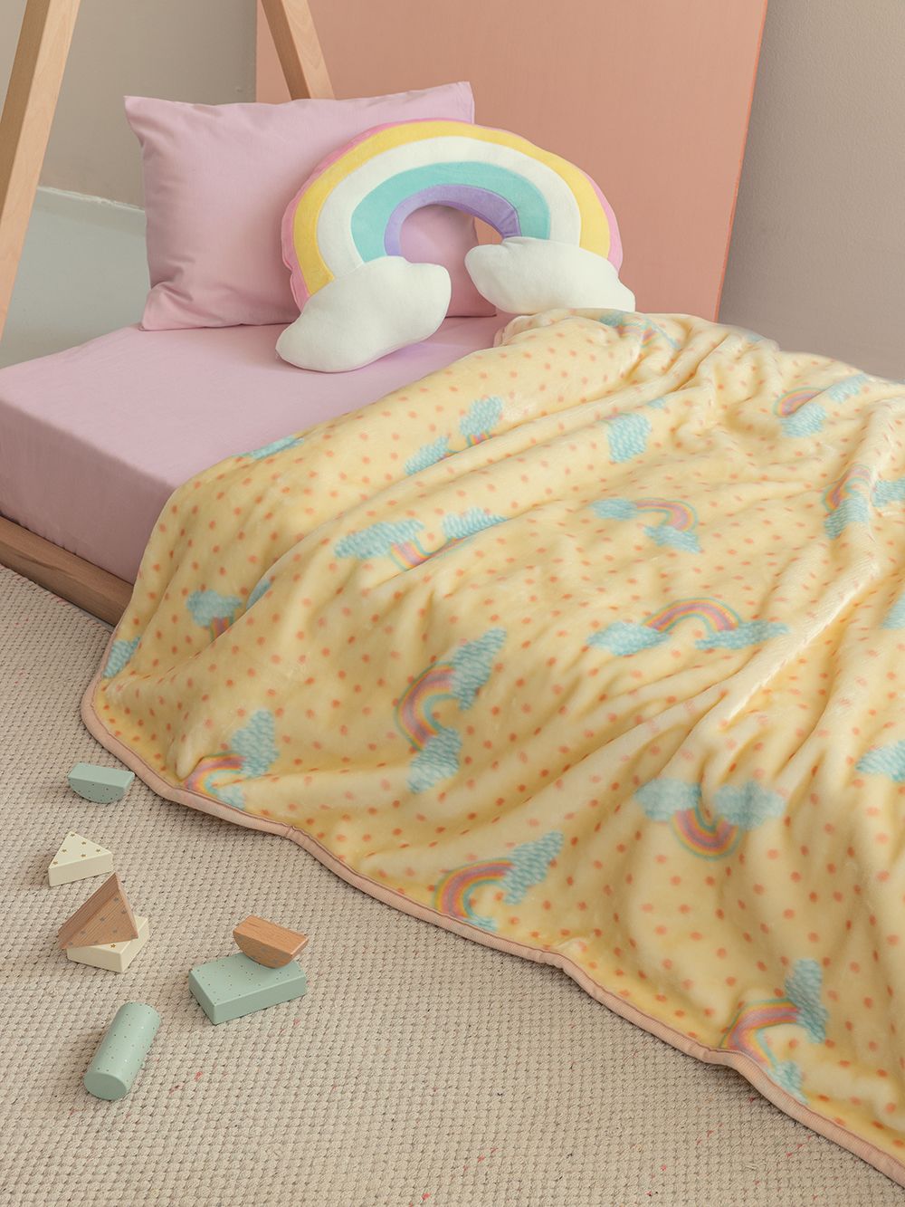 Palamaiki Κουβέρτα Κούνιας Baby Blankets 110x140 CLOUDY