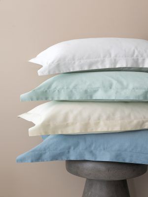 Palamaiki Ζεύγος Μαξιλαροθήκες Oxford 52x75 Posh Sateen DENIM