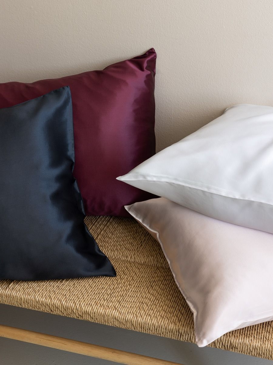 Palamaiki Μαξιλαροθήκη 50x70 Silka BORDEAUX