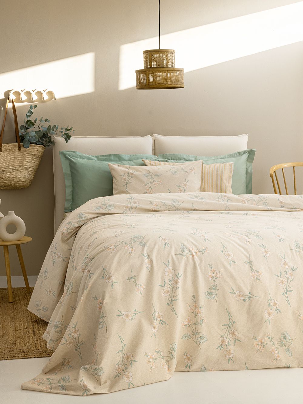 Palamaiki Σετ Μονά Σεντόνια Fashion Life 170x260 FL6239 Χωρίς Λάστιχο