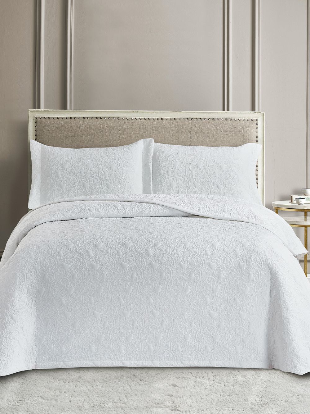Palamaiki Σετ Κουβερλί 240x260 WED102 WHITE