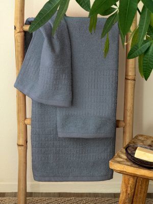 Palamaiki Σετ Πετσετες Towels Collection ROLL GREY