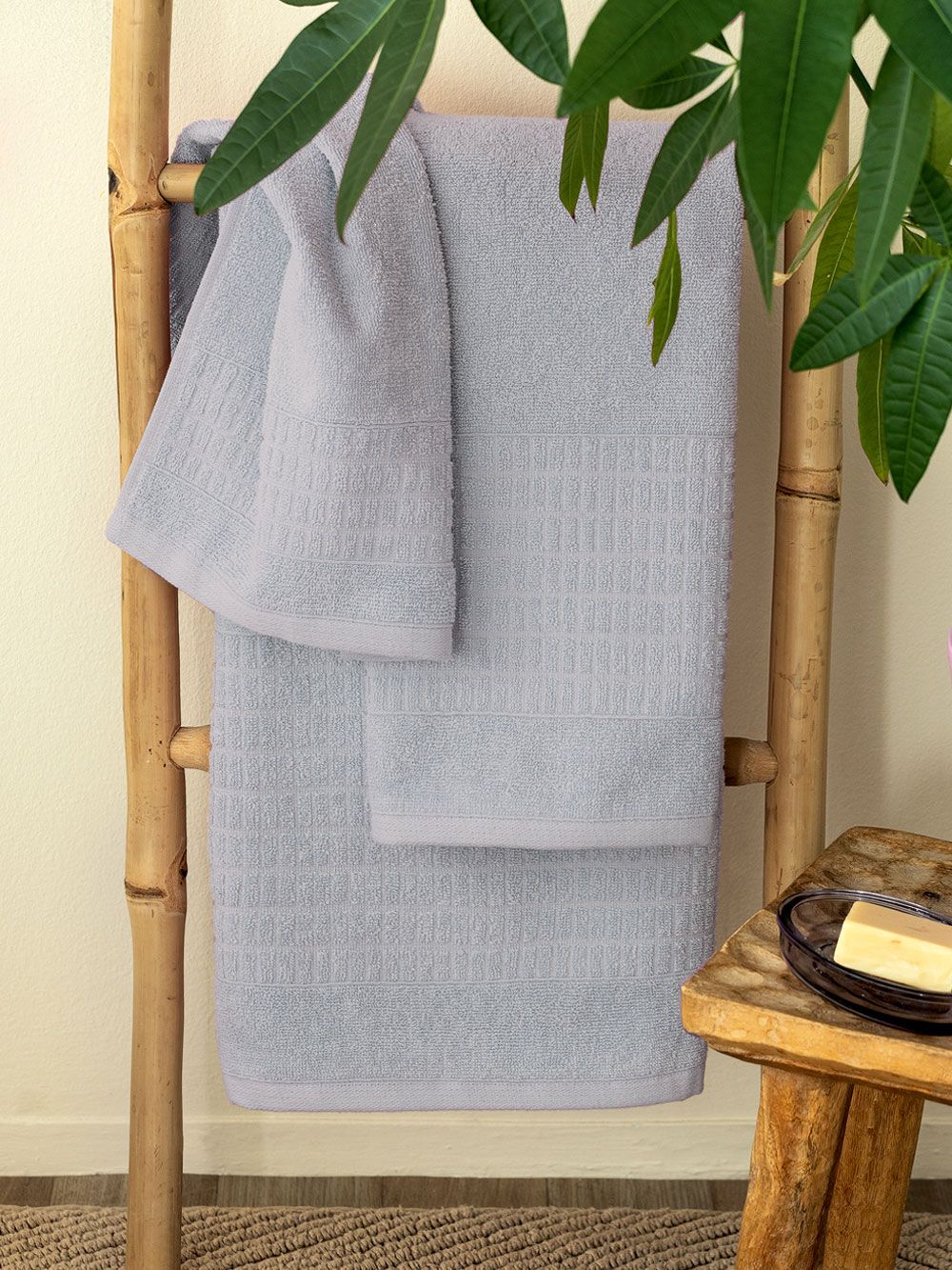 Palamaiki Πετσέτα Χεριών Towels Collection 30x50 ROLL SILVER