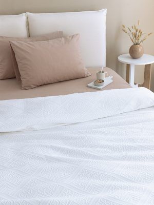 Palamaiki Κουβέρτα 250x260 CARLA WHITE
