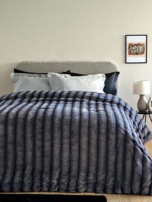 Palamaiki Κουβερτοπάπλωμα Υπέρδιπλο 230x250 CATE GREY