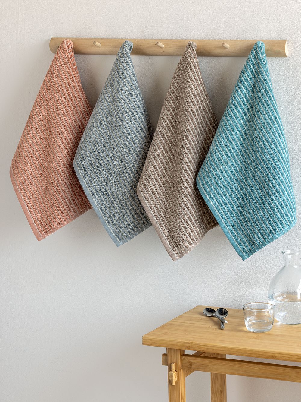 Palamaiki Σετ 4 Πετσέτες Κουζίνας Kitchen Towels 40x50 KITY (MULTI)