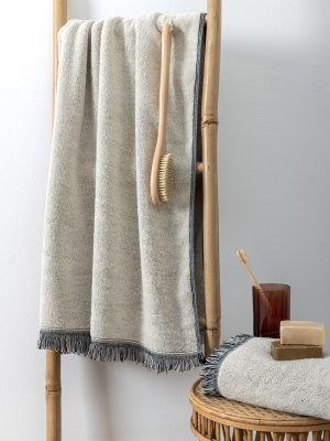 Palamaiki Πετσέτα Προσώπου Towels Collection 50x90 IGGY BLACK