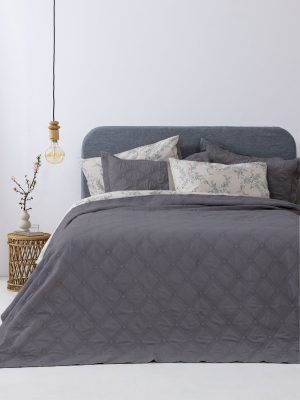 Palamaiki Σετ Κουβερλί υπέρδιπλο 220x240 IFIGENEIA GREY