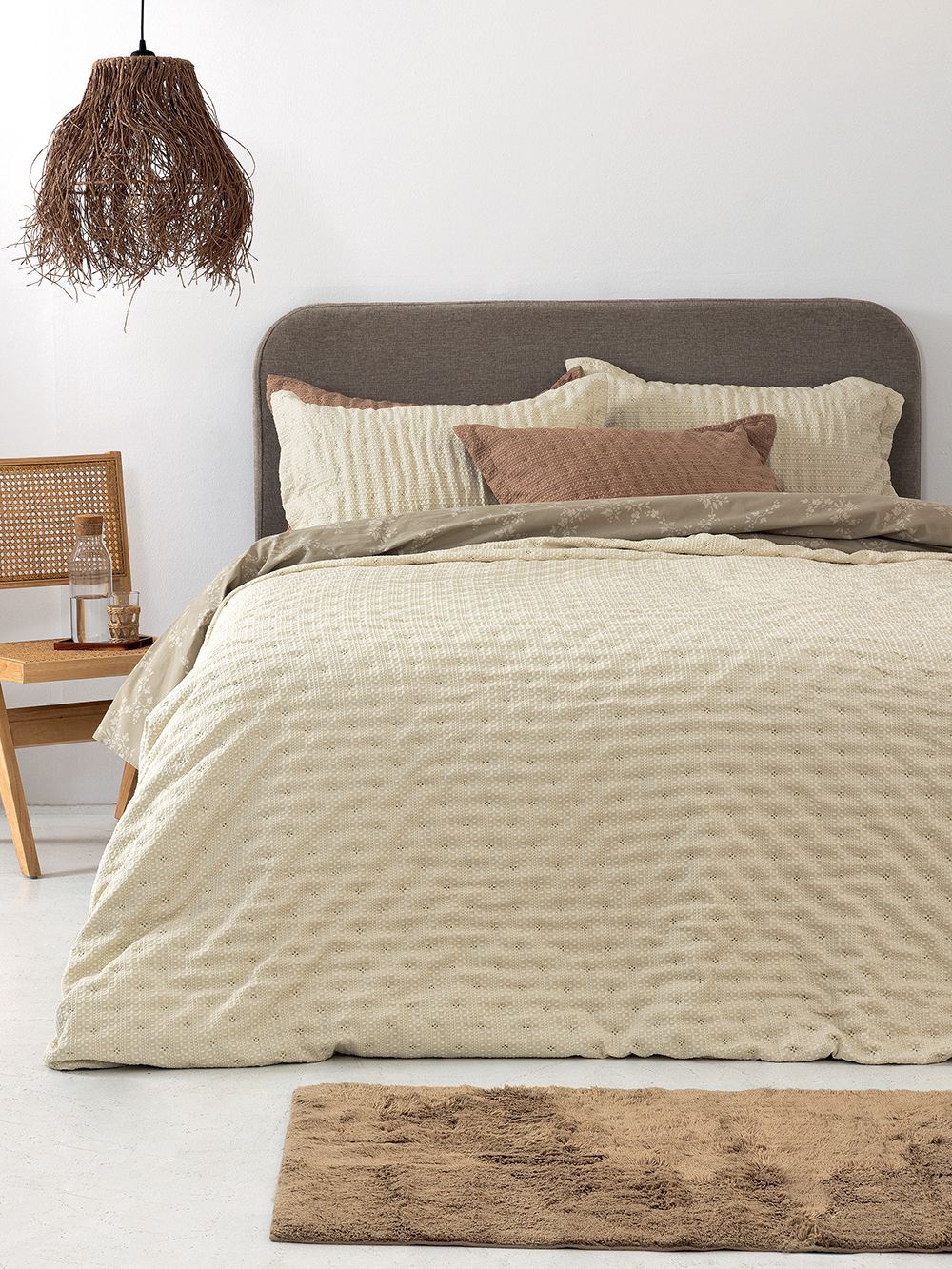 Palamaiki Κουβερλί King size 260x240 TOT IVORY