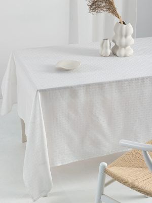 Palamaiki Τραπεζομάντηλο Αλεκιαστο Formal Dinner 175x320 MILLY WHITE
