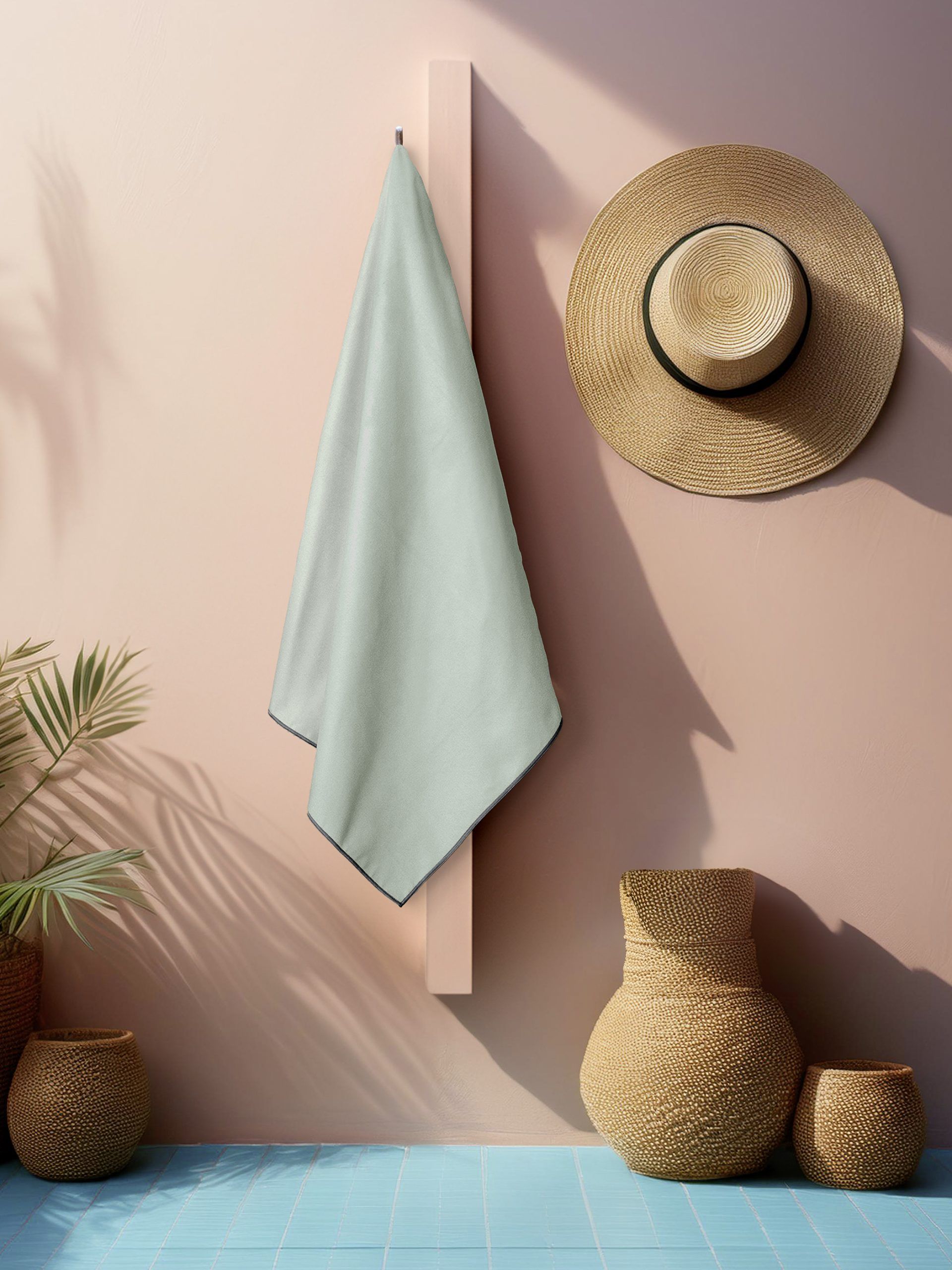 Nima Home Πετσέτα Θαλάσσης 90x160 - Riva Aqua Τυρκουάζ