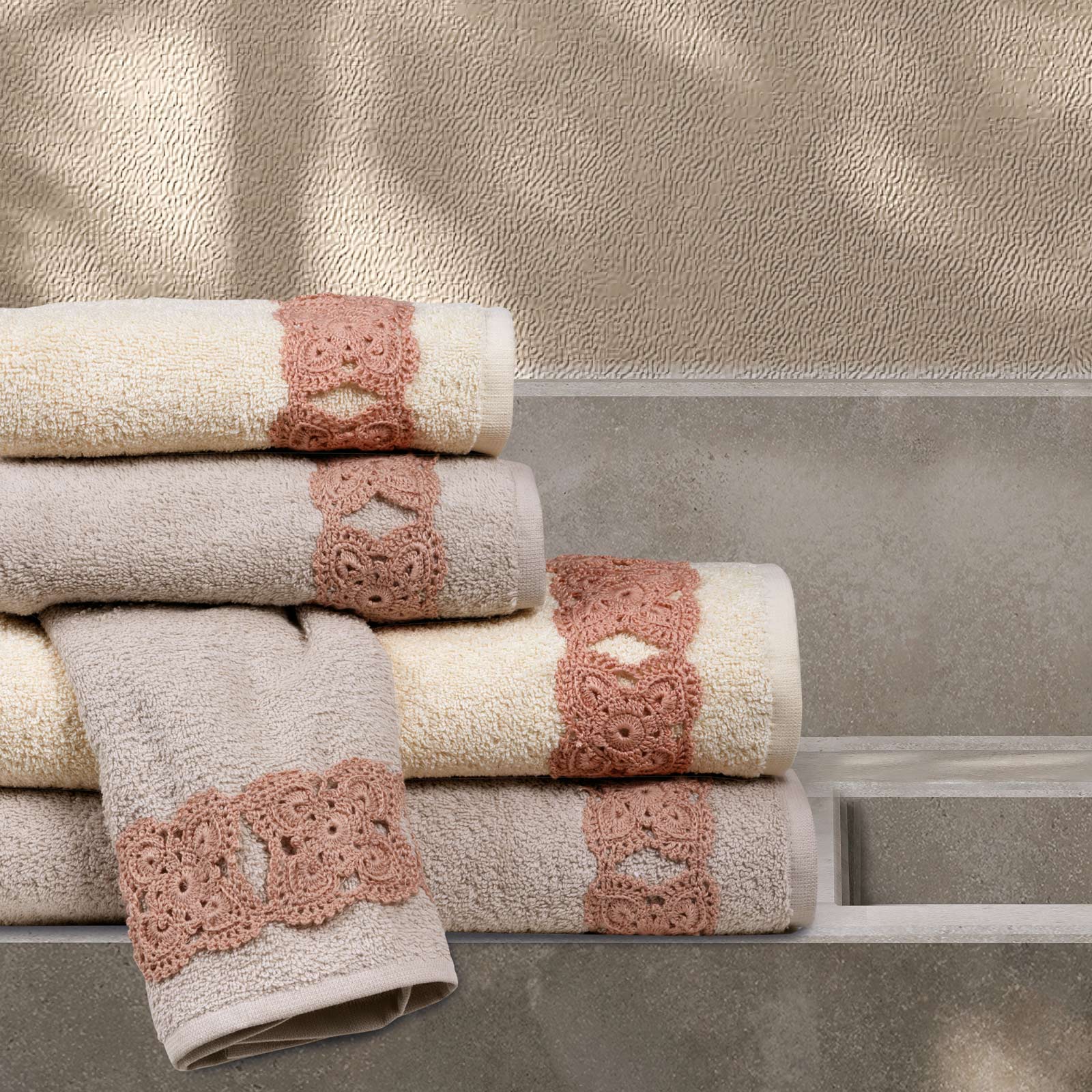 Das Home Σετ Πετσετεσ 3Τεμαχιων Daily 0734 Σπαγγι Σπαγγι - Image 3