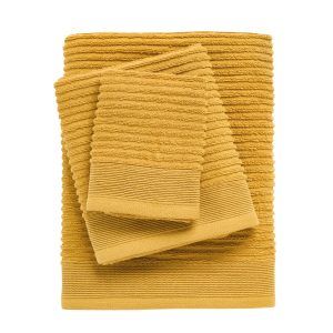 Das Home Σετ Πετσέτες 3Τεμαχια Daily 0742 Ochre Ochre