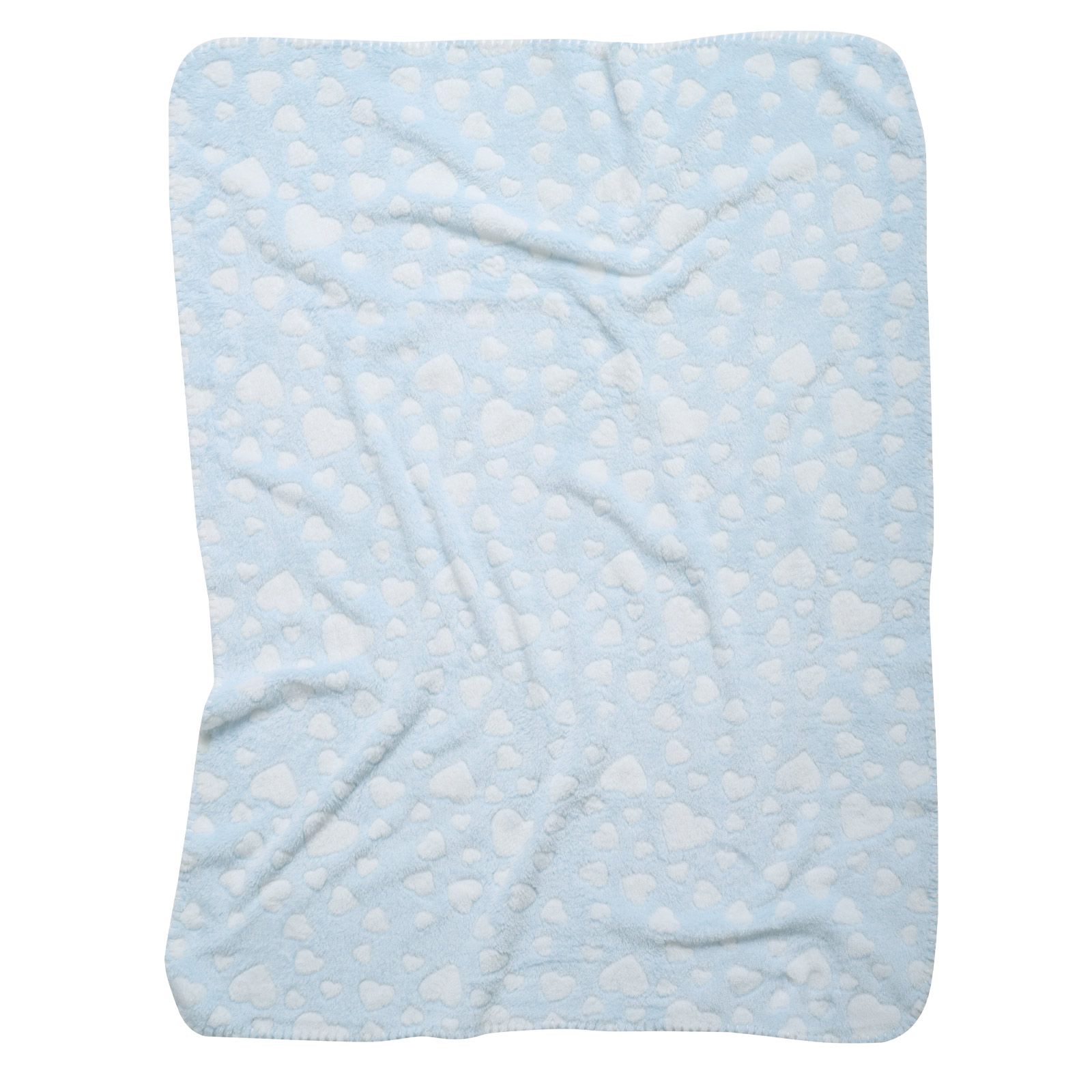Das Baby Κουβερτα Fleece 75X100 Relax 4908 Light Blue Light Blue - Image 2