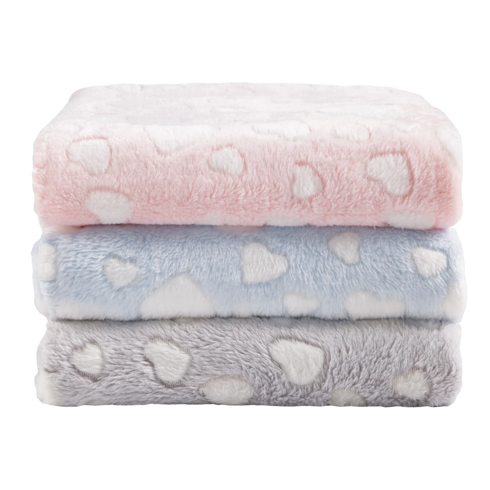 Das Baby Κουβερτα Fleece 75X100 Relax 4908 Light Blue Light Blue - Image 3