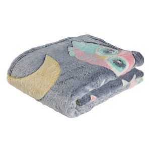 Das Baby Κουβερτα Fleece 110Χ150 Relax 4864 Γκρι - Κιτρινο - Ροζ Γκρι - Κιτρινο - Ροζ