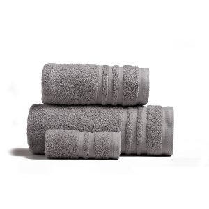 Melinen Home Πετσετα Προσωπου 50x100 Premio Light Grey