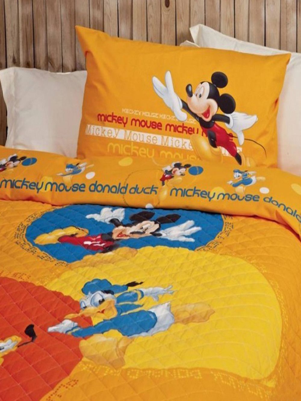 Palamaiki Σετ Σεντόνια & Κουβερλί Disney 170x250 BOYS ARANCIO