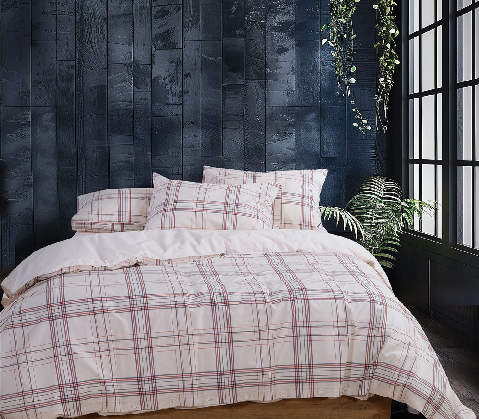 Nef-Nef Homeware ΣΕΝΤΟΝΙ ΒΑΜΒ.NAU NAVIGATE ΣΕΤ KING SIZE ECRU