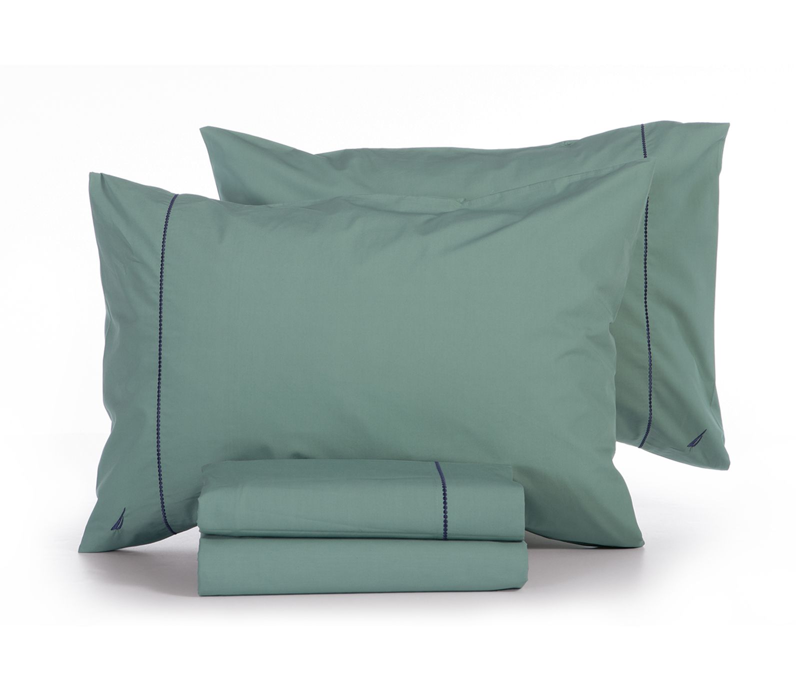Nef-Nef Homeware ΣΕΝΤΟΝΙ ΒΑΜΒ. NAU WAVE SOLID ΣΕΤ ΔΙΠΛΟ GREEN