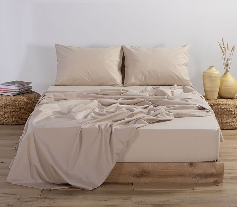 Nef-Nef Homeware Σεντόνι Basic 240x270 730-BEIGE