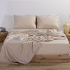 Nef-Nef Homeware Σεντόνι Μεμονωμένο Μονό Με Λάστιχο Basic 100x200+30 730-Beige