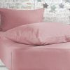 Nef-Nef Homeware Κατωσέντονο Μακό King Size Με Λάστιχο Jersey Χωρίς Μαξιλαροθήκες 180x200+30 Pink