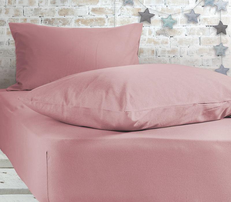 Nef-Nef Homeware ΣΕΝΤΟΝΙ ΒΑΜΒ.JERSEY ΜΕ ΛΑΣΤΙΧΟ King Size 180X200+35 1018-PINK