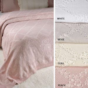 Down Town Μονή Κουβέρτα 573 Beige