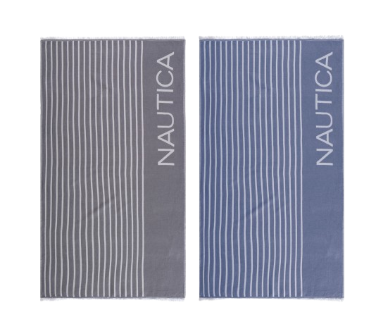 Nef-Nef Homeware Πετσέτα Θαλάσσης Caprice 80x160 Denim - Image 2