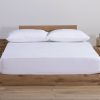 Nef-Nef Homeware Κατωσέντονο Μακό Υπέρδιπλο Με Λάστιχο Jersey Χωρίς Μαξιλαροθήκες 160x200+30 White