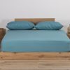 Nef-Nef Homeware Σεντόνι Μεμονωμένο Μακό Μονό Με Λάστιχο Jersey 100x200+30 1104-Dusty Petrol